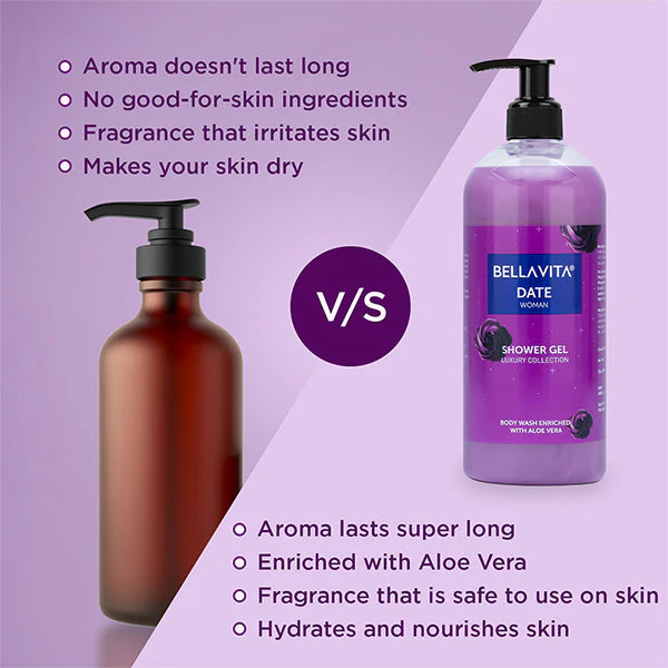 DATE WOMAN Shower Gel - 500ml - Image 5