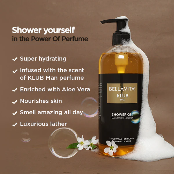 KLUB Man Shower Gel - 500ml (IOCL) - Image 3