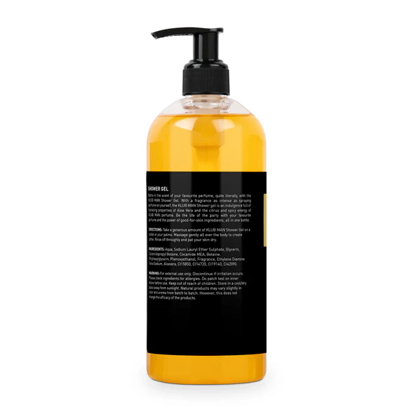 KLUB Man Shower Gel - 500ml (IOCL) - Image 7