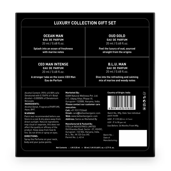 Luxury Collection Gift Set - 4 x 20ml (Swiggy) - Image 9