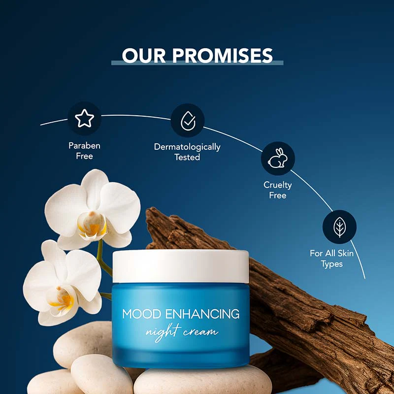 Mood Enhancing Night Cream - 50ml (PhonePe) - Image 9