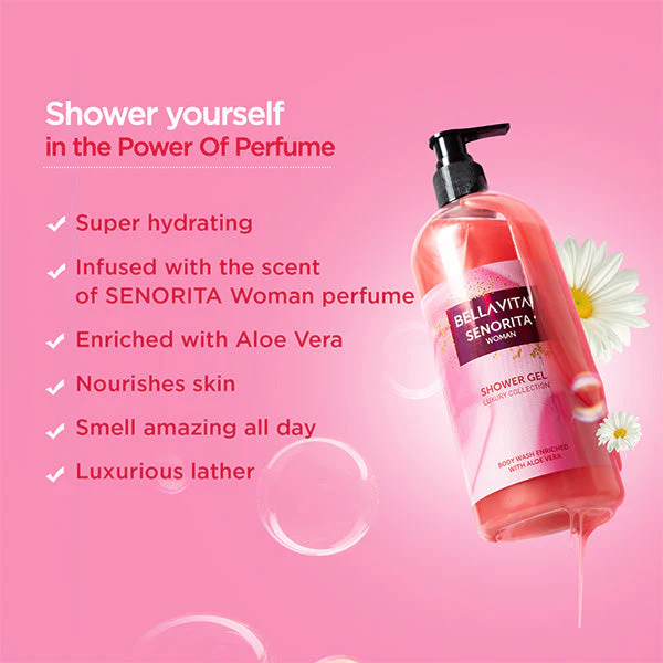 SENORITA Woman Shower Gel - 500ml - Image 3