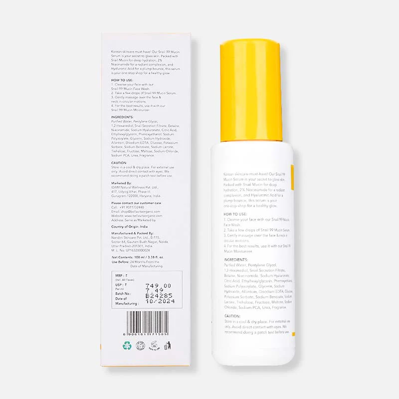 Snail Mucin 99 Serum - 100ml (PhonePe) - Image 9